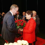 29.10.2018 Kielce. KCK. Wicepremier Beata Szydło z wizyta poparcia dla ubiegającego się o reelekcje prezydenta Kielc Wojciecha Lubawskiego. Wicepremier Beata Szydło i prezydent Kielc Wojciech Lubawski / Jarosław Kubalski / Radio Kielce
