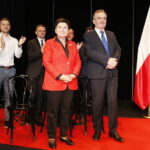 29.10.2018 Kielce. KCK. Wicepremier Beata Szydło z wizyta poparcia dla ubiegającego się o reelekcje prezydenta Kielc Wojciecha Lubawskiego. Wicepremier Beata Szydło i prezydent Kielc Wojciech Lubawski / Jarosław Kubalski / Radio Kielce