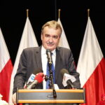 29.10.2018 Kielce. KCK. Wicepremier Beata Szydło z wizyta poparcia dla ubiegającego się o reelekcje prezydenta Kielc Wojciecha Lubawskiego. Prezydent Wojciech Lubawski / Jarosław Kubalski / Radio Kielce