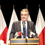 29.10.2018 Kielce. KCK. Wicepremier Beata Szydło z wizyta poparcia dla ubiegającego się o reelekcje prezydenta Kielc Wojciecha Lubawskiego. Prezydent Wojciech Lubawski / Jarosław Kubalski / Radio Kielce