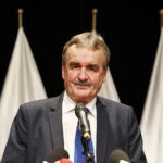 29.10.2018 Kielce. KCK. Wicepremier Beata Szydło z wizyta poparcia dla ubiegającego się o reelekcje prezydenta Kielc Wojciecha Lubawskiego. Prezydent Wojciech Lubawski / Jarosław Kubalski / Radio Kielce