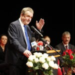 29.10.2018 Kielce. KCK. Wicepremier Beata Szydło z wizyta poparcia dla ubiegającego się o reelekcje prezydenta Kielc Wojciecha Lubawskiego. Prezydent Wojciech Lubawski / Jarosław Kubalski / Radio Kielce