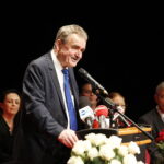 29.10.2018 Kielce. KCK. Wicepremier Beata Szydło z wizyta poparcia dla ubiegającego się o reelekcje prezydenta Kielc Wojciecha Lubawskiego. Prezydent Wojciech Lubawski / Jarosław Kubalski / Radio Kielce