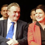 29.10.2018 Kielce. KCK. Wicepremier Beata Szydło z wizyta poparcia dla ubiegającego się o reelekcje prezydenta Kielc Wojciecha Lubawskiego. Wicepremier Beata Szydło i prezydent Kielc Wojciech Lubawski / Jarosław Kubalski / Radio Kielce