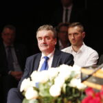 29.10.2018 Kielce. KCK. Wicepremier Beata Szydło z wizyta poparcia dla ubiegającego się o reelekcje prezydenta Kielc Wojciecha Lubawskiego. Prezydent Wojciech Lubawski / Jarosław Kubalski / Radio Kielce