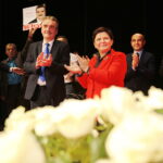 29.10.2018 Kielce. KCK. Wicepremier Beata Szydło z wizyta poparcia dla ubiegającego się o reelekcje prezydenta Kielc Wojciecha Lubawskiego. Wicepremier Beata Szydło i prezydent Kielc Wojciech Lubawski / Jarosław Kubalski / Radio Kielce