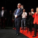 29.10.2018 Kielce. KCK. Wicepremier Beata Szydło z wizyta poparcia dla ubiegającego się o reelekcje prezydenta Kielc Wojciecha Lubawskiego. Wicepremier Beata Szydło i prezydent Kielc Wojciech Lubawski / Jarosław Kubalski / Radio Kielce