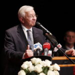 29.10.2018 Kielce. KCK. Wicepremier Beata Szydło z wizyta poparcia dla ubiegającego się o reelekcje prezydenta Kielc Wojciecha Lubawskiego. Poseł Krzysztof Lipiec / Jarosław Kubalski / Radio Kielce