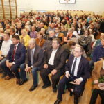 29.10.2018 Radlin. Wicepremier Beata Szydło podczas spotkania z mieszkańcami poparła kandydatkę na wójta Górna Annę Michalską / Jarosław Kubalski / Radio Kielce