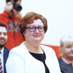 29.10.2018 Radlin. Wicepremier Beata Szydło podczas spotkania z mieszkańcami poparła kandydatkę na wójta Górna Annę Michalską. Anna Michalska / Jarosław Kubalski / Radio Kielce