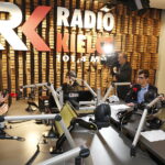 30.10.2018 Radio Kielce. Punkty Widzenia. Prezydent Wojciech Lubawski, Anna Roży - TVP3 Kielce, Michał Kita - Radio Kielce, Piotr Wójcik - Radio eM / Jarosław Kubalski / Radio Kielce