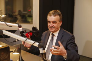 30.10.2018 Radio Kielce. Punkty Widzenia. Prezydent Wojciech Lubawski / Jarosław Kubalski / Radio Kielce