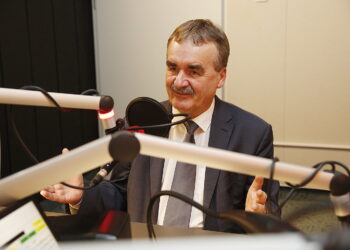 30.10.2018 Radio Kielce. Punkty Widzenia. Prezydent Wojciech Lubawski / Jarosław Kubalski / Radio Kielce