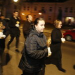 31.10.2018 Kielce. Noc Świętych. Procesja z relikwiami z Kościoła Akademickiego na Cmentarz Stary / Jarosław Kubalski / Radio Kielce