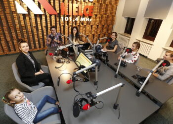 16.10.2018 Radio Kielce. Pokolenie M. Monika Miller i Marcin Różyc goszczą Chrześcijański Teatr Tańca / Jarosław Kubalski / Radio Kielce