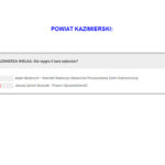 WYNIKI SONDAŻU PRZED II TURĄ WYBORÓW SAMORZĄDOWYCH / Radio Kielce
