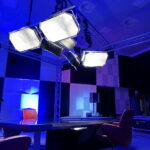 Studio przygotowane na Debaty Wyborcze / Karol Żak / Radio Kielce