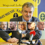 Członkowie Komitetu Honorowego, popierającego Wojciecha Lubawskiego w wyborach na prezydenta Kielc / Piotr Michalski