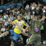 3. kolejka Ligi Mistrzów Piłkarzy ręcznych: Montpellier HB - PGE Vive Kielce / Krzysztof Bujnowicz / Radio Kielce