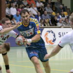 6. kolejka PGNiG Superligi piłkarzy ręcznych: Piotrkowianin Piotrków T. - PGE Vive Kielce / Krzysztof Bujnowicz / Radio Kielce