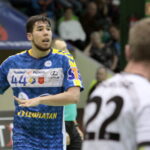 6. kolejka PGNiG Superligi piłkarzy ręcznych: Piotrkowianin Piotrków T. - PGE Vive Kielce / Krzysztof Bujnowicz / Radio Kielce