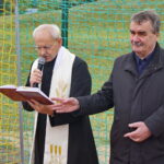 Otwarcie miniboiska na Barwinku. Na zdjęciu po prawej: Wojciech Lubawski - prezydent Kielc  / Mateusz Kaczmarczyk / Radio Kielce