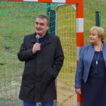 Otwarcie miniboiska na Barwinku. Na zdjęciu po lewej: Wojciech Lubawski - prezydent Kielc  / Mateusz Kaczmarczyk / Radio Kielce