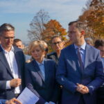 Konferencja PSL z udziałem przewodniczącego Władysława Kosiniaka- Kamysza i kandydatów w wyborach samorządowych Przemawia Władysław Kosiniak - Kamysz - prezes PSL / Michał Kita / Radio Kielce