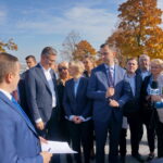 Konferencja PSL z udziałem przewodniczącego Władysława Kosiniaka- Kamysza i kandydatów w wyborach samorządowych. Przemawia Władysław Kosiniak - Kamysz - prezes PSL / Michał Kita / Radio Kielce