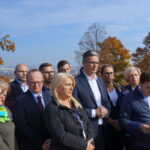 Konferencja PSL z udziałem przewodniczącego Władysława Kosiniaka- Kamysza i kandydatów w wyborach samorządowych / Michał Kita / Radio Kielce