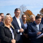 Konferencja PSL z udziałem przewodniczącego Władysława Kosiniaka- Kamysza i kandydatów w wyborach samorządowych / Michał Kita / Radio Kielce