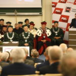 Inauguracja roku akademickiego na Politechnice Świętokrzyskiej. Przemawia Wojciech Lubawski - prezydent Kielc / Marzena Mąkosa / Radio Kielce