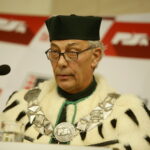 Inauguracja roku akademickiego na Politechnice Świętokrzyskiej. Na zdjęciu: Wiesław Trąmpczyński - rektor Politechniki Świętokrzyskiej / Marzena Mąkosa / Radio Kielce