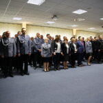 Ślubowanie nowo przyjętych funkcjonariuszy policji / Marzena Mąkosa / Radio Kielce