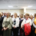 Ślubowanie nowo przyjętych funkcjonariuszy policji / Marzena Mąkosa / Radio Kielce