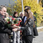 Otwarcie kompleksu boisk sportowych oraz siłowni zewnętrznej przy VII LO im. J.Piłsudskiego. Na zdjęciu (po lewej): Wojciech Lubawski - prezydent Kielc / Marzena Mąkosa / Radio Kielce