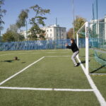 Otwarcie kompleksu boisk sportowych oraz siłowni zewnętrznej przy VII LO im. J.Piłsudskiego / Marzena Mąkosa / Radio Kielce