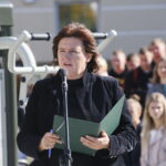 Otwarcie kompleksu boisk sportowych oraz siłowni zewnętrznej przy VII LO im. J.Piłsudskiego / Marzena Mąkosa / Radio Kielce