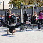 Otwarcie kompleksu boisk sportowych oraz siłowni zewnętrznej przy VII LO im. J.Piłsudskiego / Marzena Mąkosa / Radio Kielce