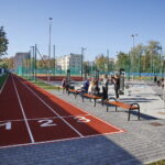 Otwarcie kompleksu boisk sportowych oraz siłowni zewnętrznej przy VII LO im. J.Piłsudskiego / Marzena Mąkosa / Radio Kielce