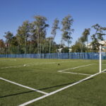 Otwarcie kompleksu boisk sportowych oraz siłowni zewnętrznej przy VII LO im. J.Piłsudskiego / Marzena Mąkosa / Radio Kielce