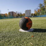 Otwarcie kompleksu boisk sportowych oraz siłowni zewnętrznej przy VII LO im. J.Piłsudskiego / Marzena Mąkosa / Radio Kielce