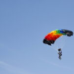 Skoki spadochronowe / Marzena Mąkosa / Radio Kielce