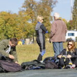 Skoki spadochronowe / Marzena Mąkosa / Radio Kielce