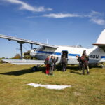 Skoki spadochronowe / Marzena Mąkosa / Radio Kielce