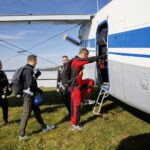 Skoki spadochronowe / Marzena Mąkosa / Radio Kielce