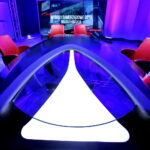 Studio przygotowane na Debaty Wyborcze / Marzena Mąkosa / Radio Kielce