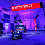Studio przygotowane na Debaty Wyborcze / Marzena Mąkosa / Radio Kielce