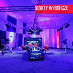 Studio przygotowane na Debaty Wyborcze / Marzena Mąkosa / Radio Kielce