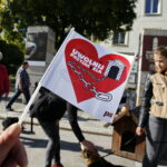 Akcja "Uwolnij Przyjaciela" na Placu Artystów / Marzena Mąkosa / Radio Kielce